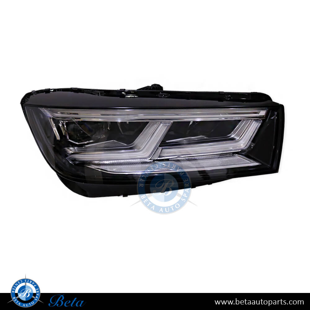 Right Side Headlamp LED for Audi Q5 2018-Up models, Part Number 80A941774 Right Side Headlamp LED for Audi Q5 2018-Up models, Part Number 80A941774